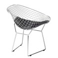 thumbnail image 3 of Rosebery Kids Steel Accent Chair in Black, 3 of 4