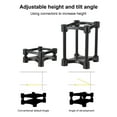 thumbnail image 2 of Desktop Speaker Stands Monitor Audio Bracket Shock Absorber Bracket with Adjustable Tilt Angle Anti-slip and Stable Suction Cups Removable Speaker Monitor Stands for 5/6/8-inch Speaker, 2 of 8