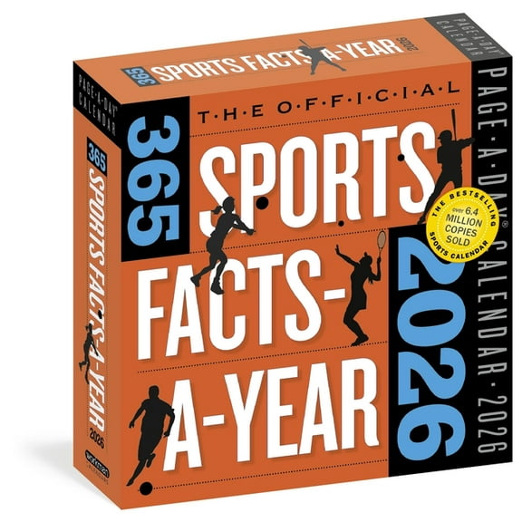 Official 365 Sports Facts-A-Year Page-A-Day(r) Calendar 2026: Trivia, Record-Breaking Facts, Come from Behind Wins &, (Paperback)