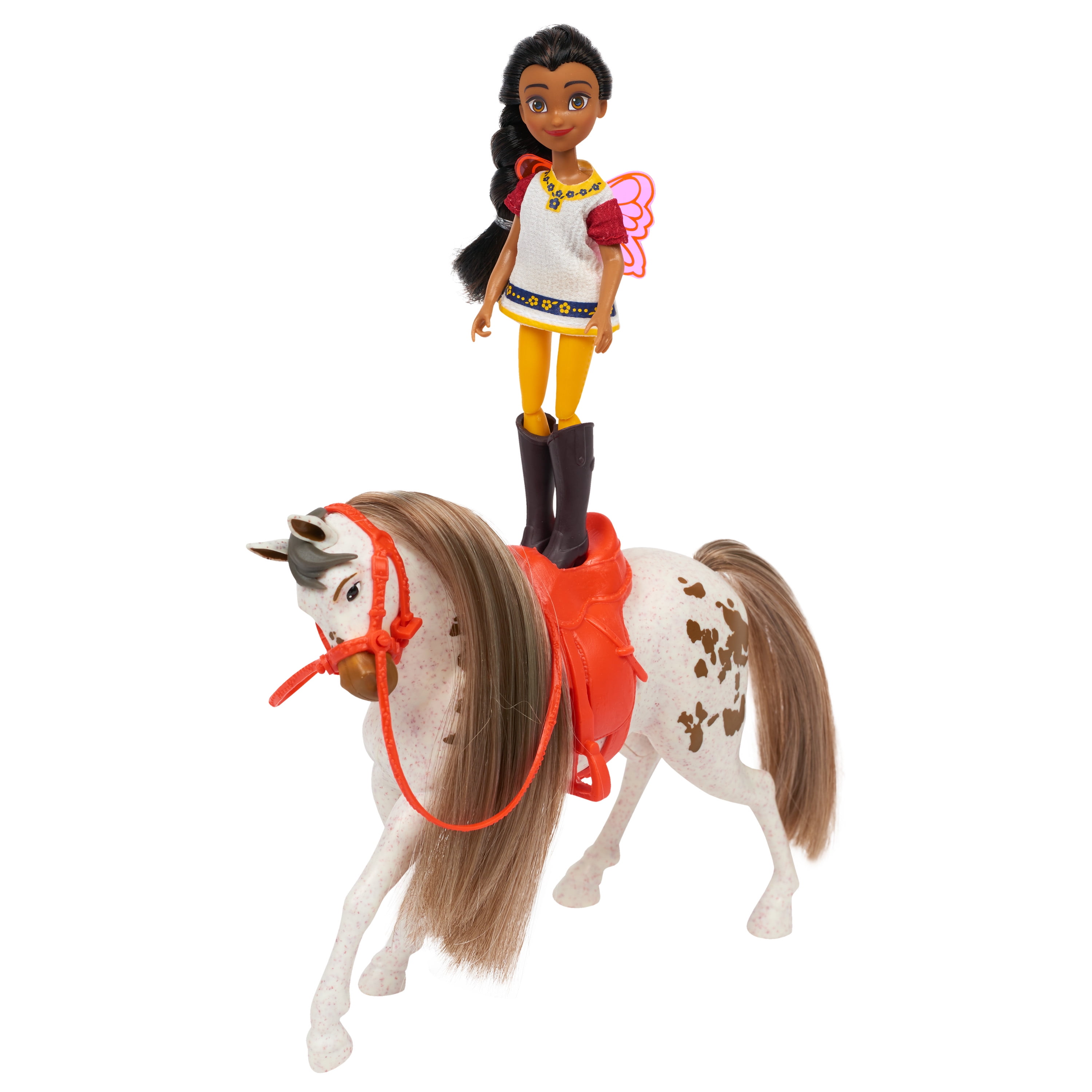 Dreamworks Spirit Riding Free SOLANA & LUNA Horse & Doll 2 Pack Collector Series 