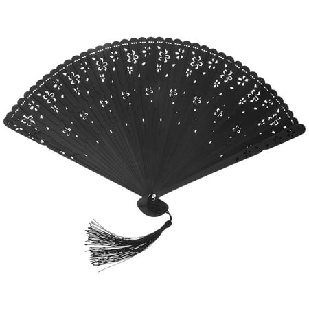 

BESTONZON Bamboo Handheld Folding Fan Chinese Style Stage Performance Fan for Dancing Party