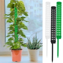 Moss Column Green Ivy Stick Water Moss Pole Climbing Support for Monstera Indoor Plants Vertical Growth Self-Moisturizing Modular Expandable Semi-Cylindrical Design Eco-Friendly Plastic 1 Pack