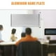 thumbnail image 3 of FUTUREORYY 2Ud Portanombre De Aluminio Para Pared Con Acabado Elegante Y Uso, 3 of 7