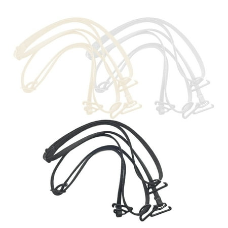 

OUNONA 1 Set 3Pcs Women Undercover Holder Women Bra Straps Bra Accessories Strap Undercover Strap (Mixed Color)