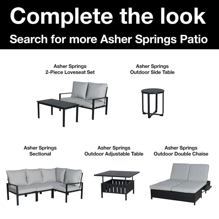 Mainstays asher 2025 springs rocker set