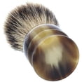thumbnail image 3 of Edwin Jagger Silver Tip Badger Shaving Brush, Medium, Imitation Horn, 3 of 5