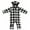 Black / White, variant on 87001-BLKWHT-0-3M Just Love Baby Girls Fleece Pram
