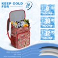 thumbnail image 6 of Cooler Backpack 26 Cans Insulated Backpack Cooler for Men & Women,Sushi Lunch Backpack for Office Workers, 6 of 6