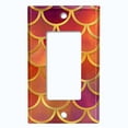 thumbnail image 5 of Metal Light Switch Plate Outlet Cover Mermaid Pink MER002, 5 of 13