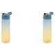 thumbnail image 1 of Naiovety Botella de agua 600ml Taza de bebida portátil con asa Vasos para bebidas Type2 NO2, 1 of 6