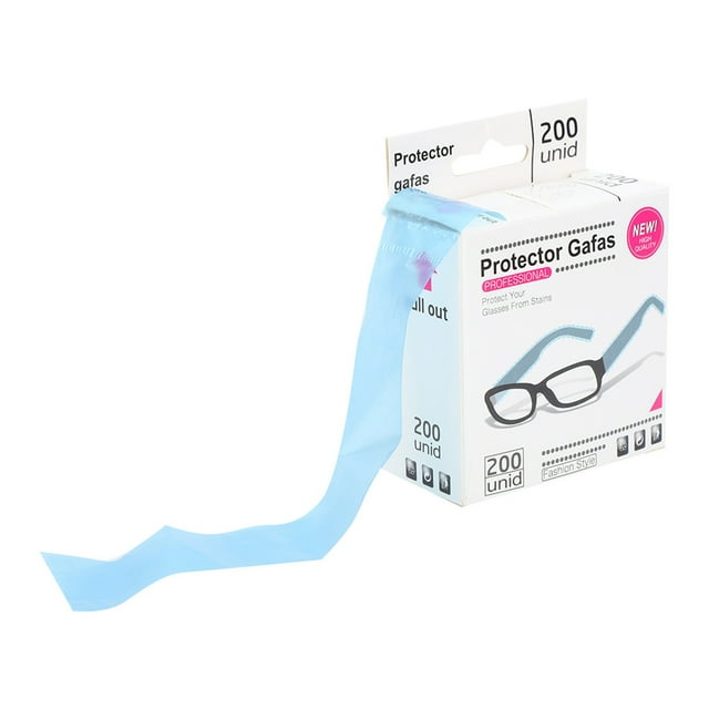 Easy To Use Glasses Leg Sleeves, 5.9 X 1.2inch Glasses Leg Cover, For Light Practical Disposable Glasses Leg Cover