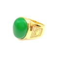thumbnail image 2 of Minnieouse Anillo grande Vintage moda boda compromiso nupcial fecha viaje playa escuela tienda decoración joyería regalos para mujer hombre Ropa, zapatos y accesorios Miscelánea Verde Minnieouse AP014453-02, 2 of 6