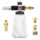 thumbnail image 1 of Accesorios Para Coches Auto Parts Products High-pressure Cleaning Machine High-pressure Water Car Washing Machine Foam Pot 1/4 Quick Plug Male Head Transparent Pot Taizhou PA Pot Spray Pot, 1 of 2