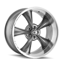 RIDLER 695 18X8 5X127 0ET 83.82CB GREY W/MACHINED LIP
