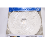Westinghouse 7775400 28" Ceiling Medallion From The Cape May Collection - White