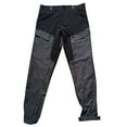 thumbnail image 4 of Lorytime Mens Cargo Pants with Zippers Color Block Straight Leg Trousers Zipper Athletic Pants Multi Pockets Outfits, 4 of 4