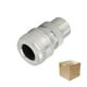 thumbnail image 1 of Conector Glandula Aluminio 3/4 Rosca Exterior 20 Pzs plateado 3/4 pulgada, 1 of 4