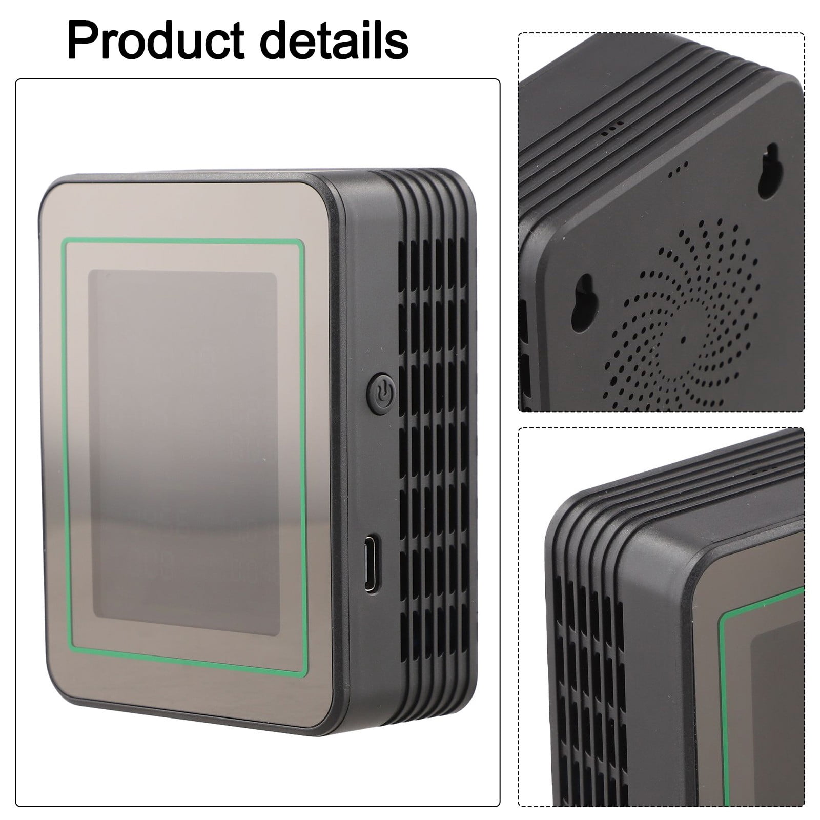 for TUYA WiFi 10-in-1 Air Quality Monitor Carbon Dioxide/PM2.5 Therm&Hygrometer