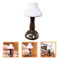 thumbnail image 2 of SHISUYAN Mini House Bedside Lamp Decoration Miniature Desk Light Model Photography Prop, 2 of 8