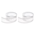 thumbnail image 1 of Unique Bargains 2pcs Film Flexible Ruler 50cm 0.1mm Scale with R Angle & Width Lines PET Plastic Folding Straight Ruler, 1 of 6