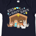 thumbnail image 4 of Inktastic Jesus is the Reason for the Season Christmas Nativity Boys or Girls Baby Bodysuit, 4 of 5