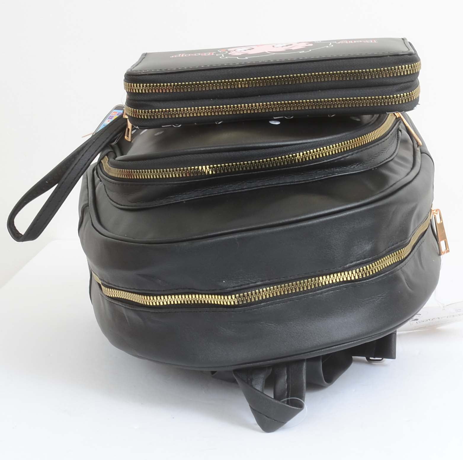 Miedo a morir Nebu cayó Betty Boop Backpack Wallet SET Purse Daypack Handbag - Walmart.com