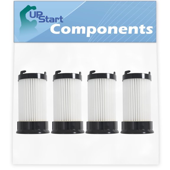 4-Pack DCF-4 DCF-18 Filter Replacement for GE 106585 Vacuum Cleaner - Compatible with Eureka DCF-4 DCF-18 HEPA Dust Cup Filter
