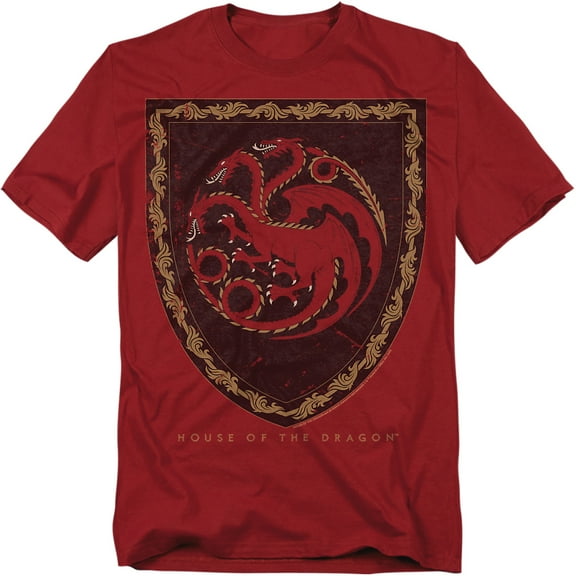 House of The Dragon T-Shirt Dragon Shield Vintage Unisex Graphic Tee For Men & Women