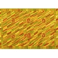 thumbnail image 1 of Ahgly Company Machine Washable Indoor Rectangle Southwestern Yellow Country Area Rugs, 2' x 3', 1 of 4