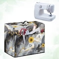thumbnail image 4 of HELLHERO Sunflower and Butterflies Sewing Machine Dust Covers Washable Universal Fit 17.7x8.6x12.5 Inch Washable Fabric, 4 of 8