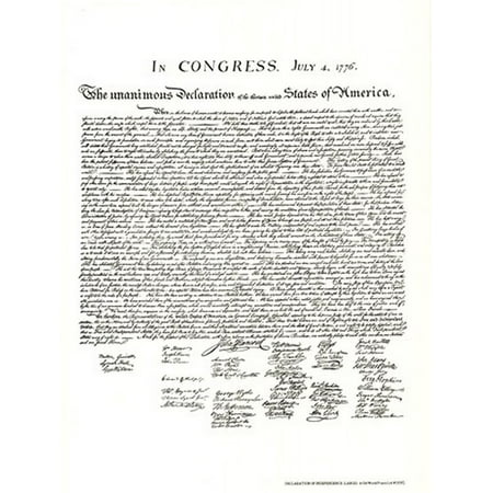 Declaration Of Independence Printable Text Declaration Of Independence Printable Text