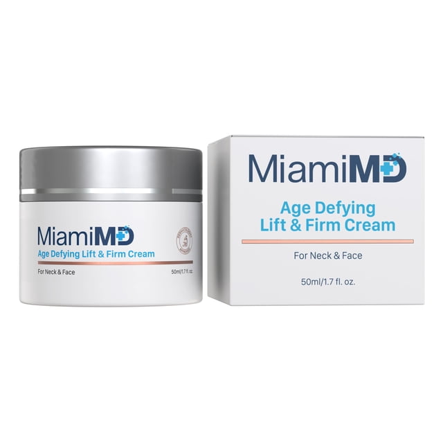 Crema MiamiMD Reafirmante y Lifting Antiedad 50 mL Sin Parabenos