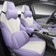 thumbnail image 2 of Juego completo de fundas de cuero de lujo personalizadas para asientos de coche para BYD Dolphin 2023, accesorios para mujer, 2 of 5