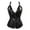 Black, variant on Hauaitttt Women's Leather Gothic Bustier Shapewear Spiral Steel Boned Corset Top Business Casual Shirts Women Barbell Tops Womens Camisole Short Tops Women Leather Tube Top and Crop Muscle Tee Women
