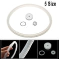 thumbnail image 4 of MYG Replacement Clear Silicone Rubber Gasket Home Pressure Cooker Seal Ring, 4 of 9