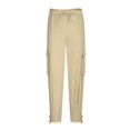 thumbnail image 3 of JUNWELL Cargo Pants for Men Loose Drawstring Elastic Waist Multi-Pocket Trousers Work Pants, 3 of 5