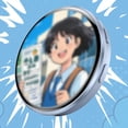 thumbnail image 4 of pitrice Digital Displayed Pixel Badge Pin With Clear Visuals And Smooth Dynamic Playback Fandom Anime Enthusiasts white, 4 of 6