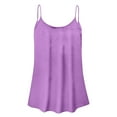 thumbnail image 4 of Timegard Camisoles pour Femmes Grande Taille à Bretelles Spaghetti Col Rond Débardeur Décontracté Blouse Camis, 4 of 4