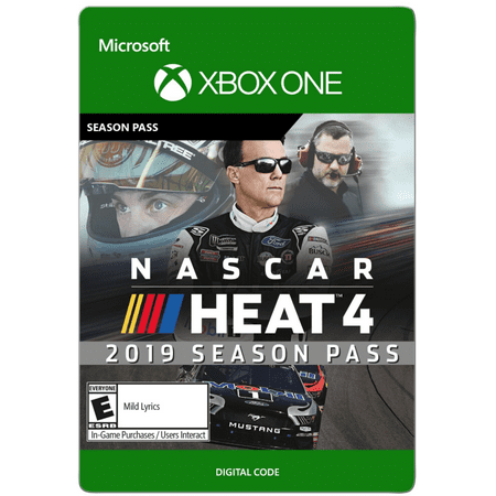 NASCAR HEAT 4 - 2019 SEASON PASS, 704 Games, Xbox [Digital (Best Xbox 360 Downloadable Games 2019)