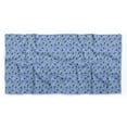 thumbnail image 5 of Bimba Blue Flower Leaves Pure Silk Printed Head Bandanas Summer Neck Wrap Scarf 40 x 40 Inches, 5 of 6