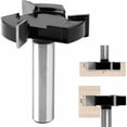 thumbnail image 5 of Wide Use Range CNC Surfacing Router Bit, Reusable With Anti-Kickback Design For Desktop And CNC Machines, 3 Carbide Cutting Wings For Precise Woodworking Tasks, 5 of 5