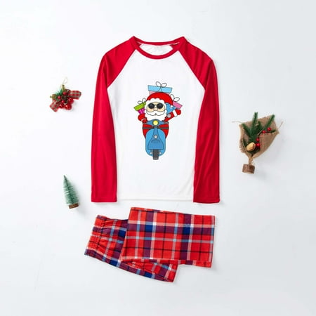 

Steady Toddler Girl Christmas Day Family Matching Sets Pajamas Loungewear Outfits Family Matching Long Sleeve Tops+Pants Set