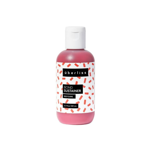 Bond Sustainer Color (Red Flame)- 3.7 ounce - Semi Permanent Direct Dye - Color Depositing Mask - Rebuild Broken Bonds - For Healthy Hair