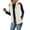 Beige, variant on Sanbonepd Womens Puffer Vest Fall Reversible Sleeveless Fleece Jacket Zip Up Warm Winter Coat Outerwear