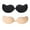 2pcs-Black+Skin, variant on Spencer Women's Strapless Sticky Bra Self Adhesive Backless Push Up Bra Reusable Invisible Silicone Bras "Skin,A Cup"
