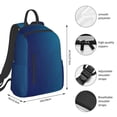 thumbnail image 2 of Disketp teal blue Mochila Ligera e Impermeable, Mochila de Día Resistente para Viajes, Senderismo y Uso Diario para Hombre y Mujer, 2 of 7