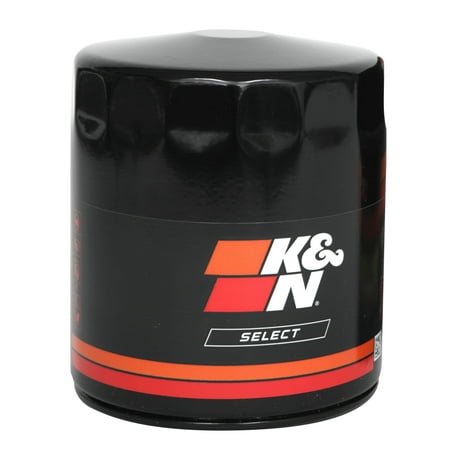 K&N Select Oil Filter: 20,000 Mile Premium Engine Protection, Higher Oil Flow Rates, Compatible with All Oils, SO-1017