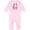 AD-Pink, variant on Meemaw and Pop Pop Cat Grandchild Baby Romper Coveralls