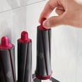 thumbnail image 6 of Hair Dryer Holder Multifunctional Curling Iron Organizer Wall Mount Without Drilling, 6 of 7