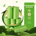thumbnail image 2 of Thickened Vest Style Pet Waste Bags with Easy-Tie Handles, Portable Roll-Packed Dog Poop Bags, Disposable Cat Litter Disposal Liners, 2 of 6